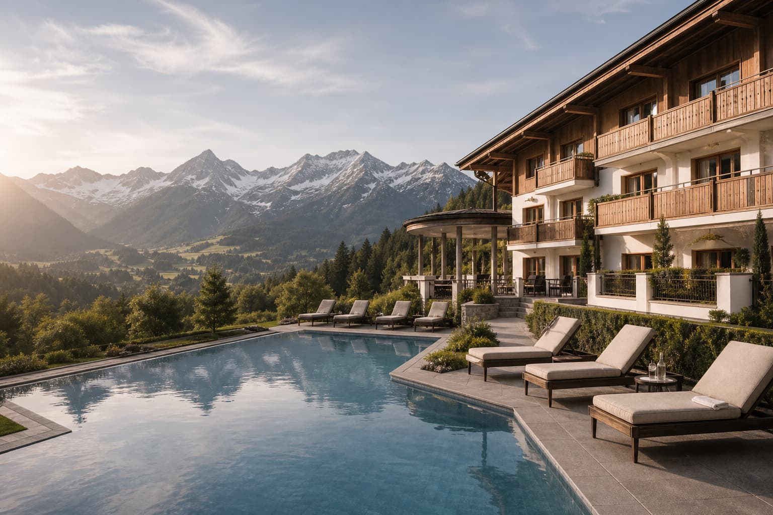 Selected luxury hotel in Seefeld for a discreet alpine babymoon