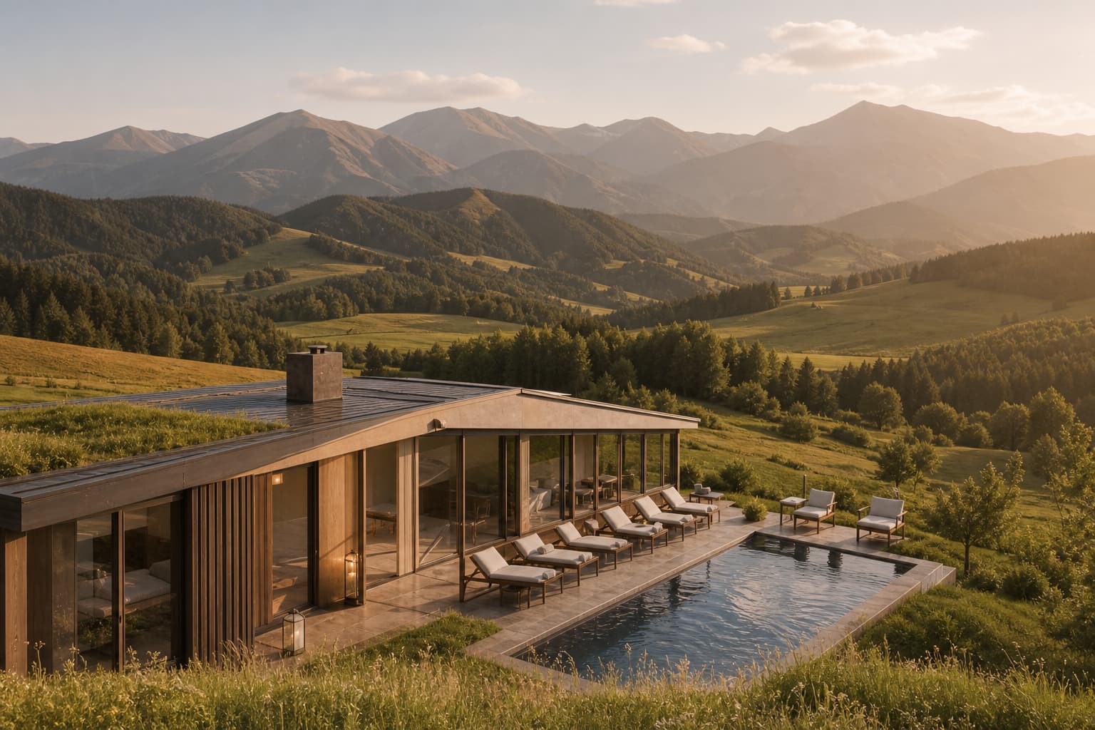 Secluded private retreat in Styria for calm babymoon travel