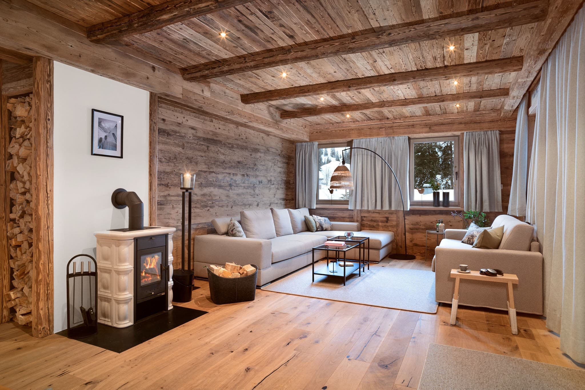 Winter alpine estate for private family travel in Austria